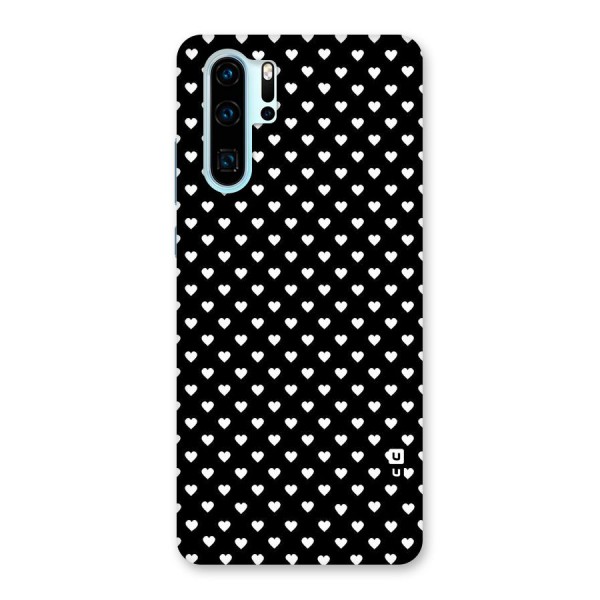 Classy Hearty Polka Back Case for Huawei P30 Pro