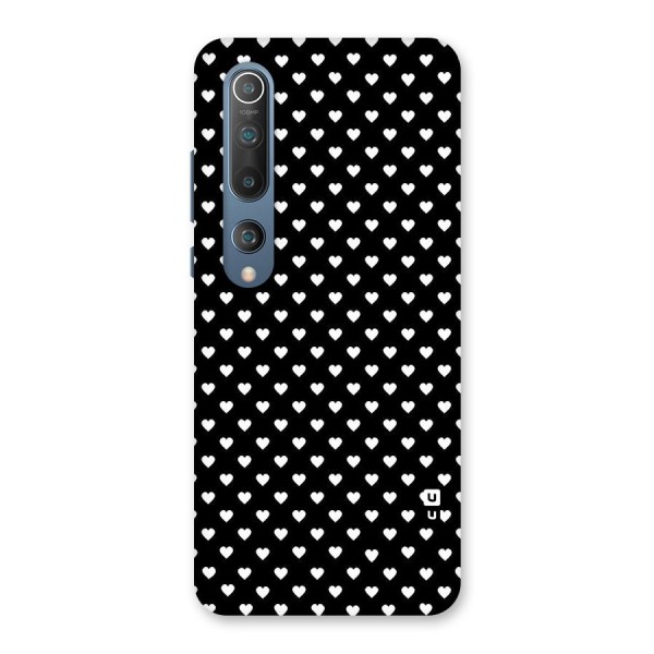 Classy Hearty Polka Back Case for Mi 10