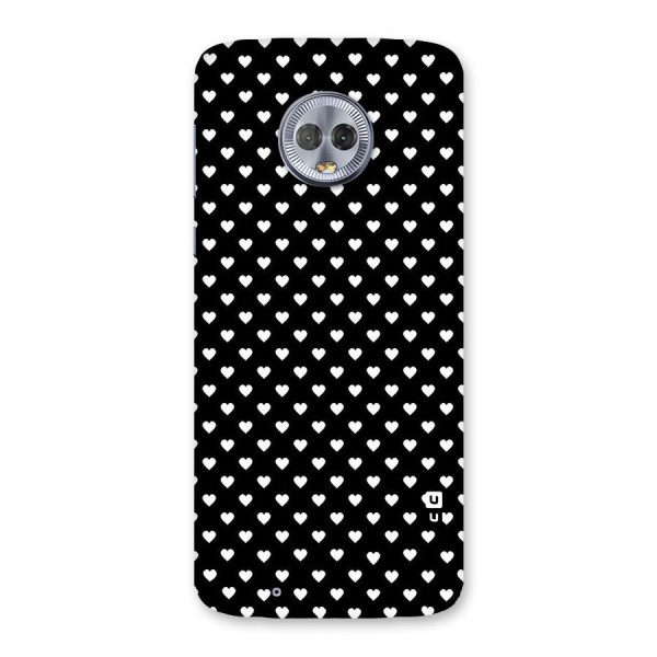 Classy Hearty Polka Back Case for Moto G6