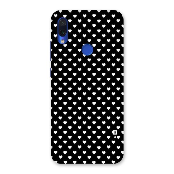 Classy Hearty Polka Back Case for Redmi Note 7