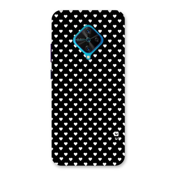 Classy Hearty Polka Back Case for Vivo S1 Pro