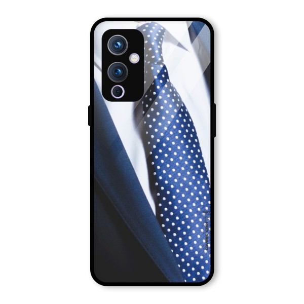 Classy Tie Glass Back Case for OnePlus 9