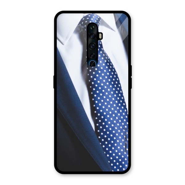 Classy Tie Glass Back Case for Oppo Reno2 Z