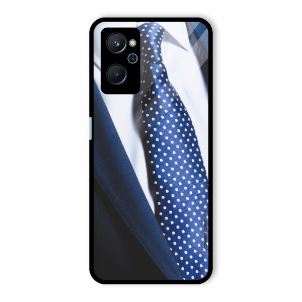 Classy Tie Glass Back Case for Realme 9i