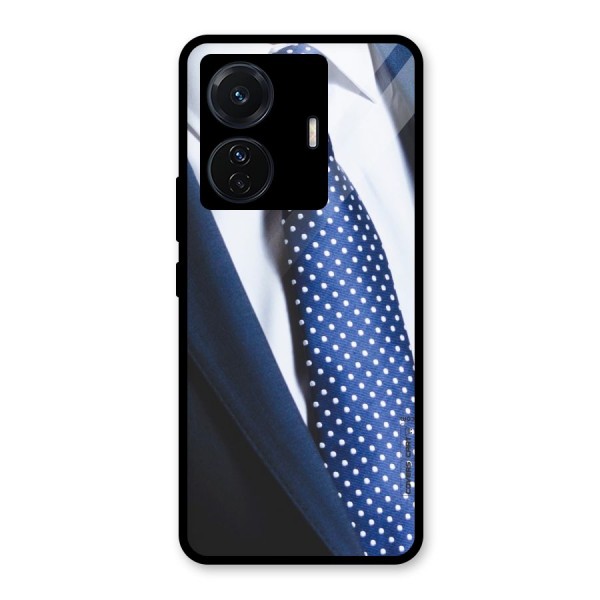 Classy Tie Glass Back Case for Vivo T1 Pro