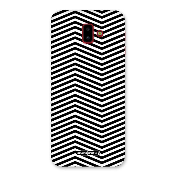 Classy Zig Zag Back Case for Galaxy J6 Plus