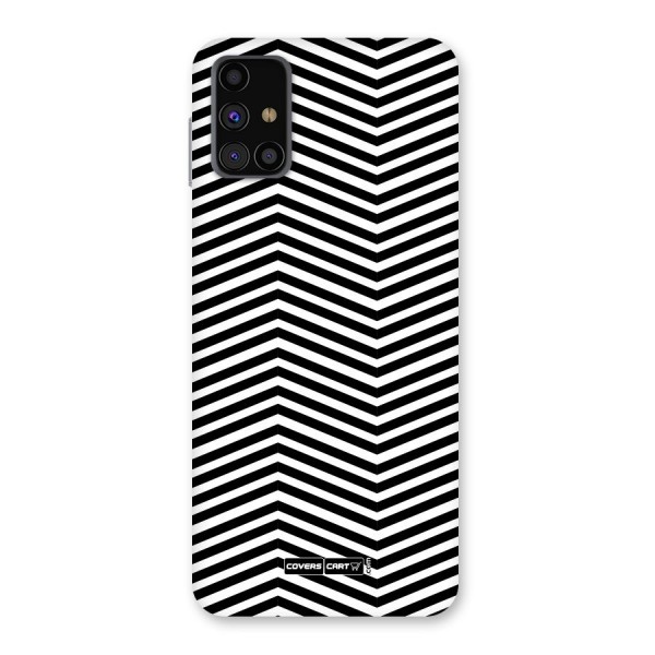 Classy Zig Zag Back Case for Galaxy M31s