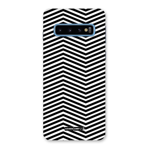 Classy Zig Zag Back Case for Galaxy S10