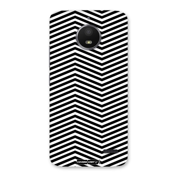 Classy Zig Zag Back Case for Moto E4