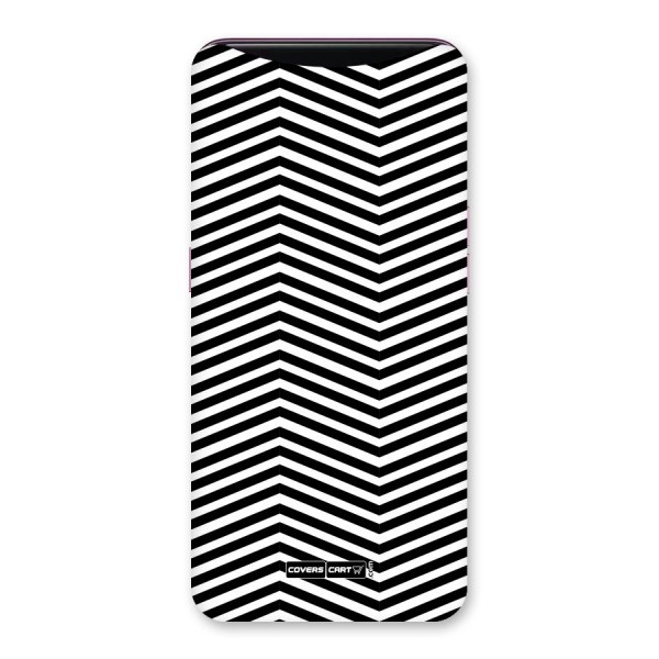 Classy Zig Zag Back Case for Oppo Find X