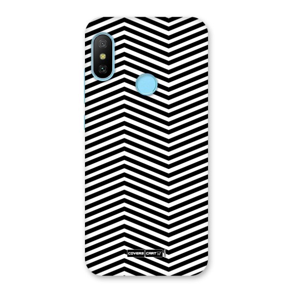 Classy Zig Zag Back Case for Redmi 6 Pro