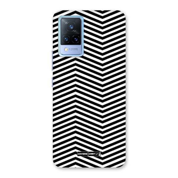 Classy Zig Zag Back Case for Vivo V21 5G