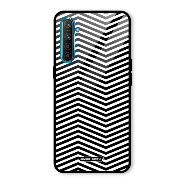 Classy Zig Zag Glass Back Case for Realme XT