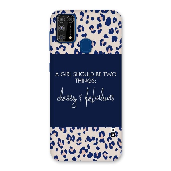 Classy and Fabulous Back Case for Galaxy F41