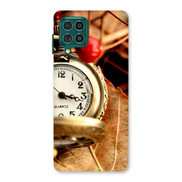 Clock And Cherry Back Case for Galaxy F62