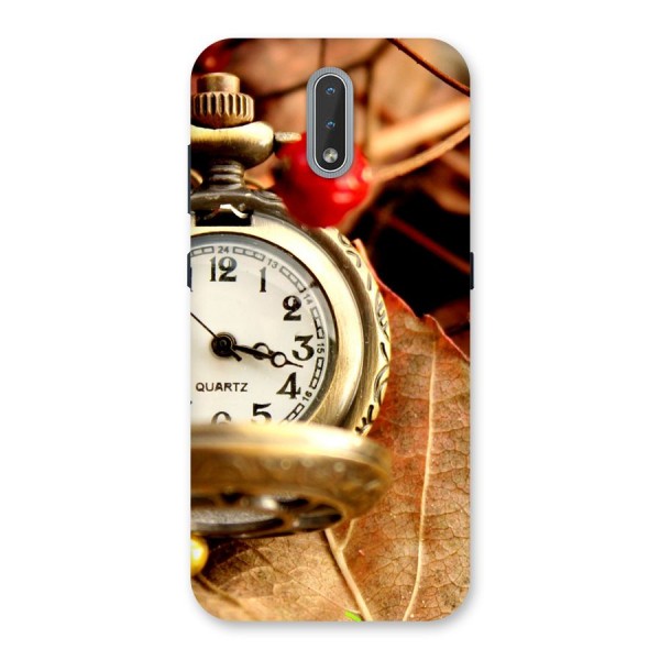 Clock And Cherry Back Case for Nokia 2.3