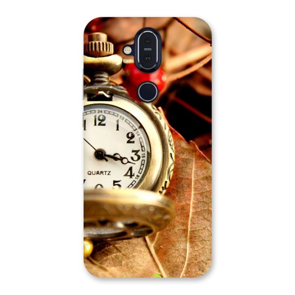 Clock And Cherry Back Case for Nokia 8.1