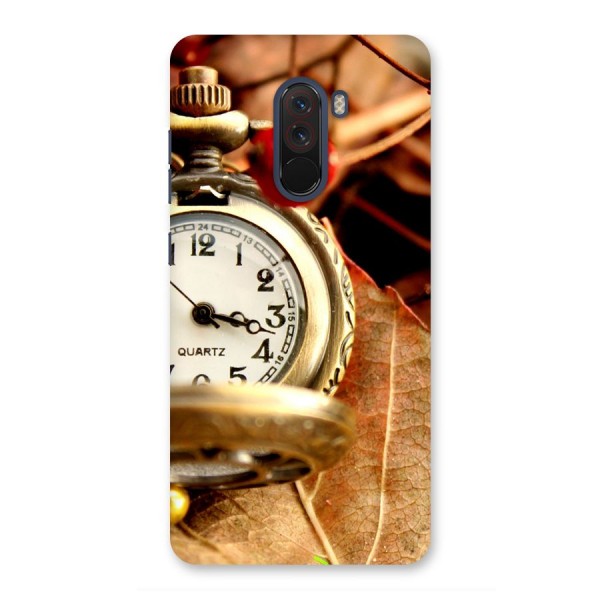 Clock And Cherry Back Case for Poco F1