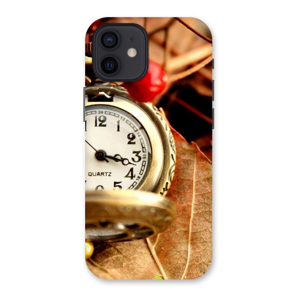 Clock And Cherry Back Case for iPhone 12