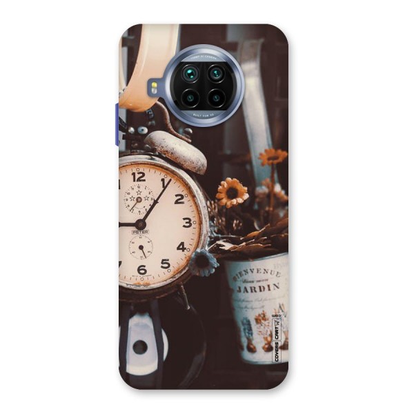 Clock And Flowers Back Case for Mi 10i