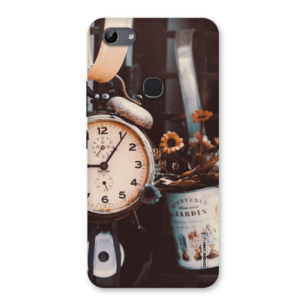 Clock And Flowers Back Case for Vivo Y81