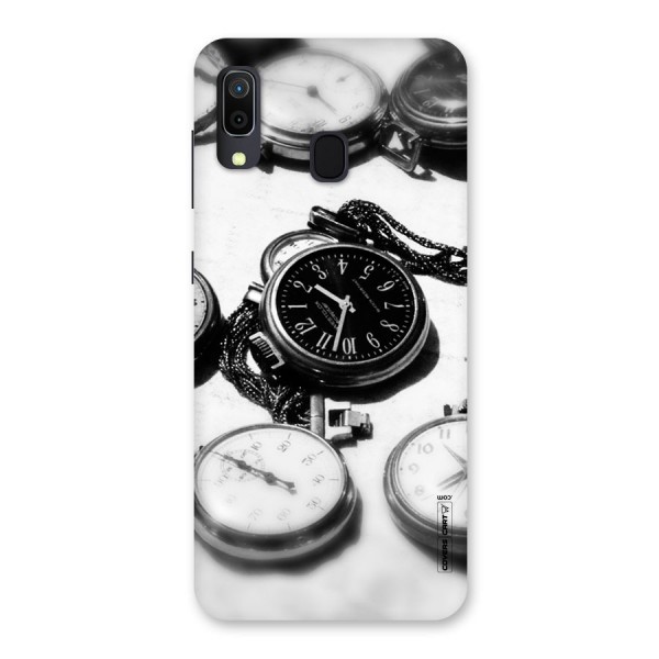 Clock Collection Back Case for Galaxy A20