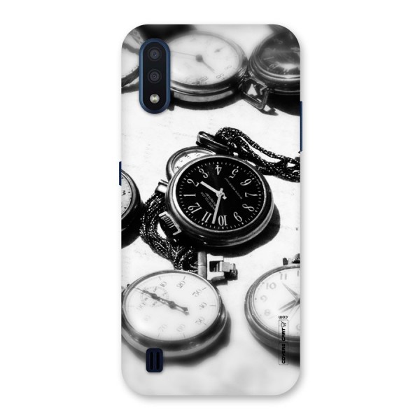 Clock Collection Back Case for Galaxy M01