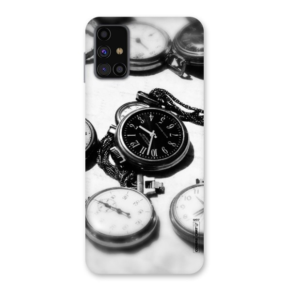 Clock Collection Back Case for Galaxy M31s