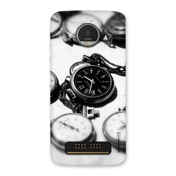 Clock Collection Back Case for Moto Z Play