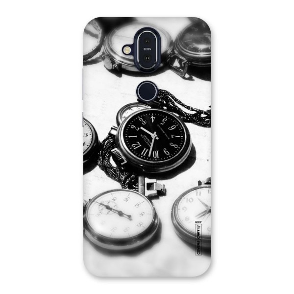 Clock Collection Back Case for Nokia 8.1