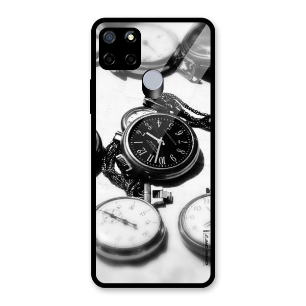 Clock Collection Glass Back Case for Realme C15