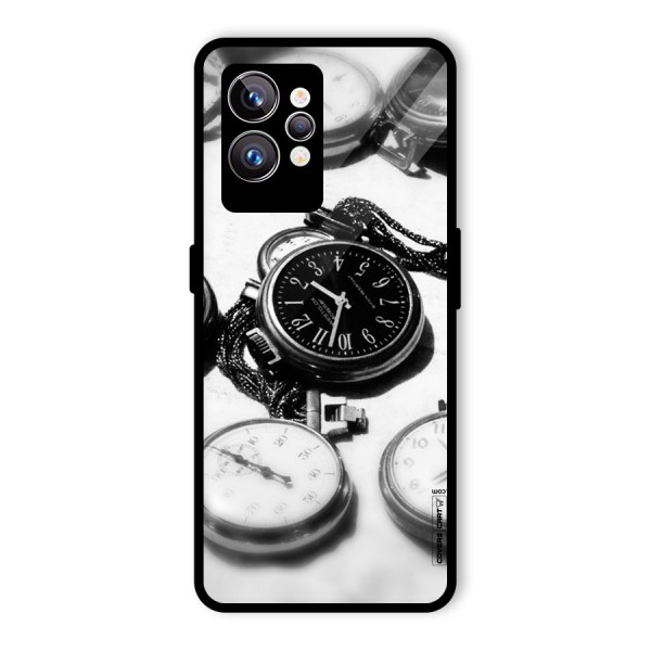 Clock Collection Glass Back Case for Realme GT2 Pro