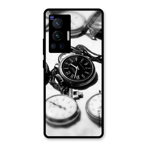 Clock Collection Glass Back Case for Vivo X70 Pro