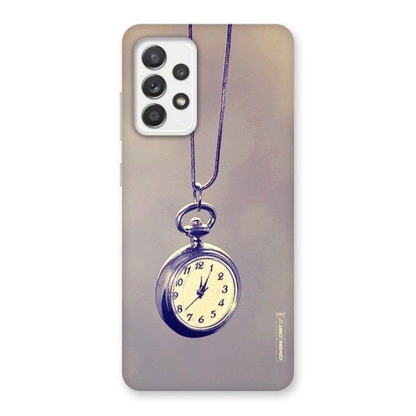 Clock Locket Back Case for Galaxy A52