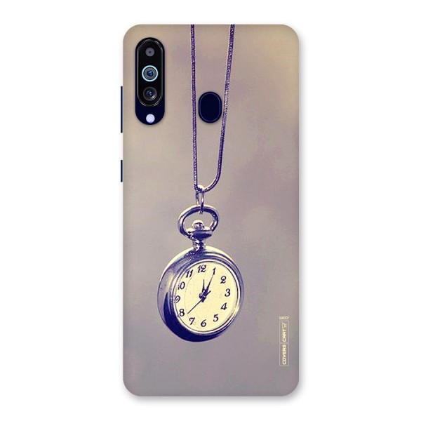 Clock Locket Back Case for Galaxy A60