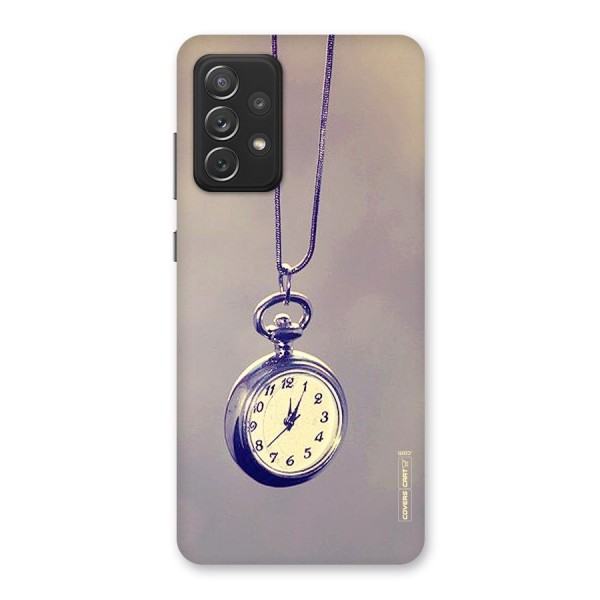 Clock Locket Back Case for Galaxy A72