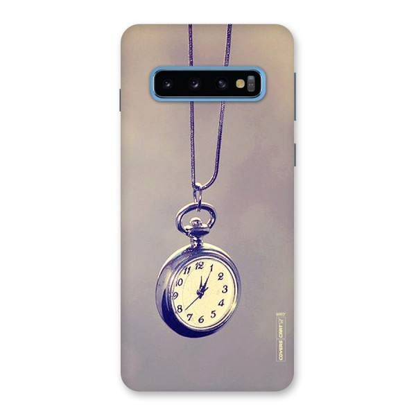 Clock Locket Back Case for Galaxy S10