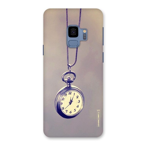 Clock Locket Back Case for Galaxy S9