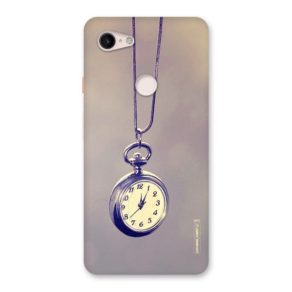 Clock Locket Back Case for Google Pixel 3 XL