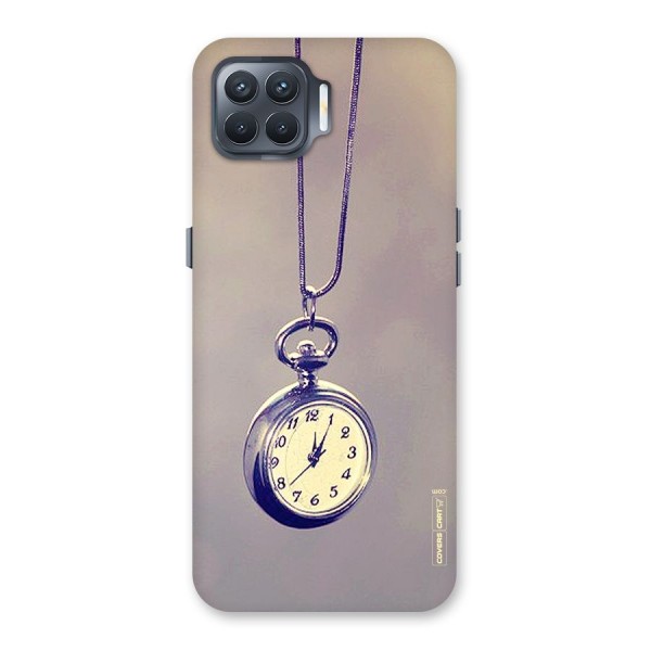 Clock Locket Back Case for Oppo F17 Pro