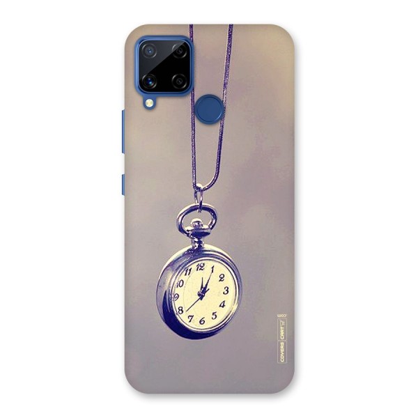 Clock Locket Back Case for Realme C12