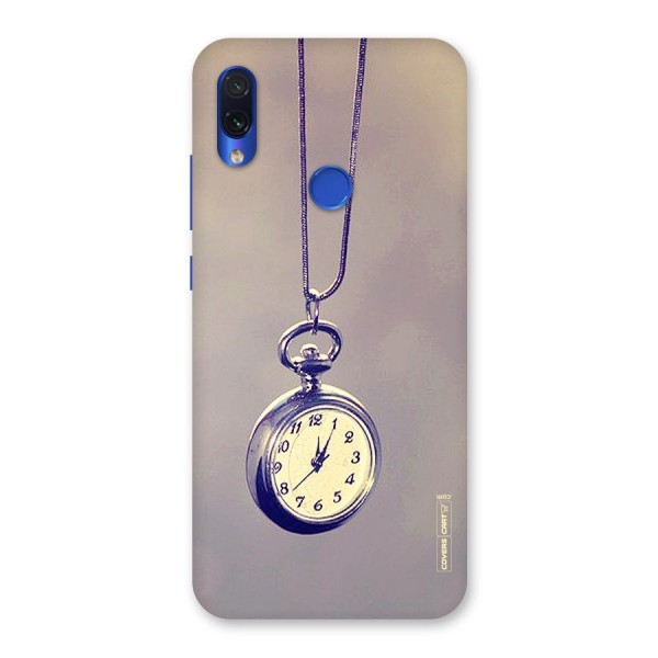 Clock Locket Back Case for Redmi Note 7