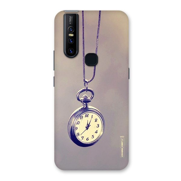 Clock Locket Back Case for Vivo V15