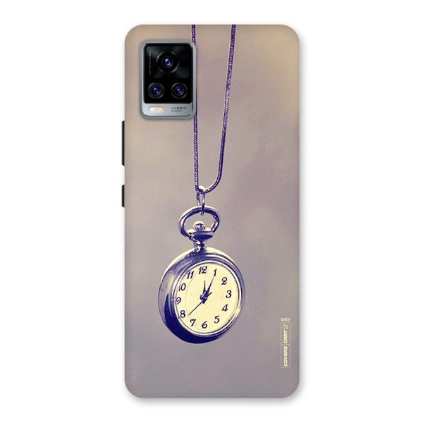 Clock Locket Back Case for Vivo V20 Pro