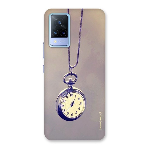 Clock Locket Back Case for Vivo V21 5G