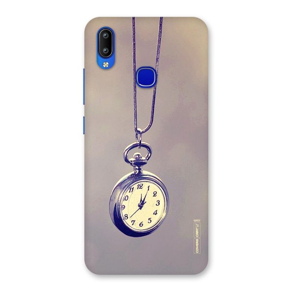 Clock Locket Back Case for Vivo Y91