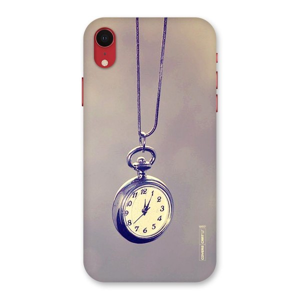 Clock Locket Back Case for iPhone XR