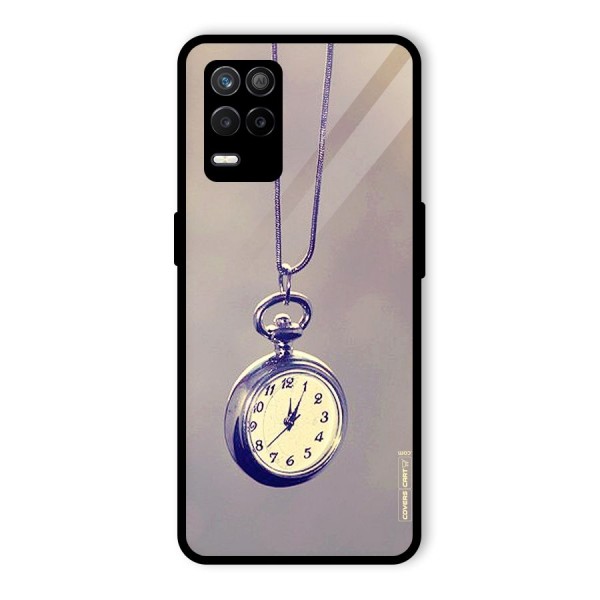 Clock Locket Glass Back Case for Realme 9 5G