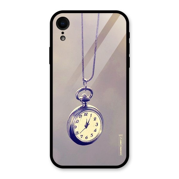 Clock Locket Glass Back Case for XR