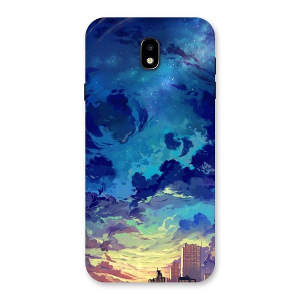 Cloud Art Back Case for Galaxy J7 Pro